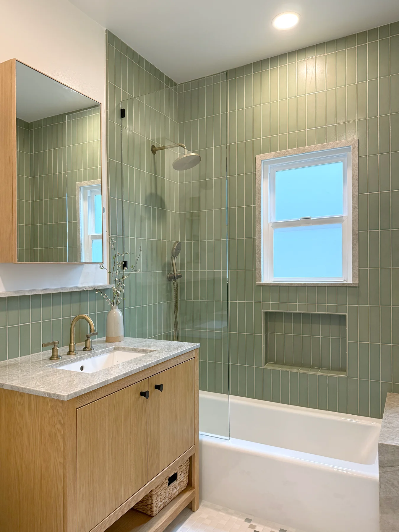 Custom shower remodel