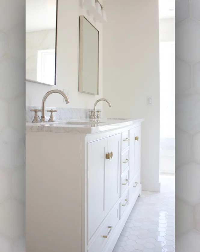 Bathroom design detail