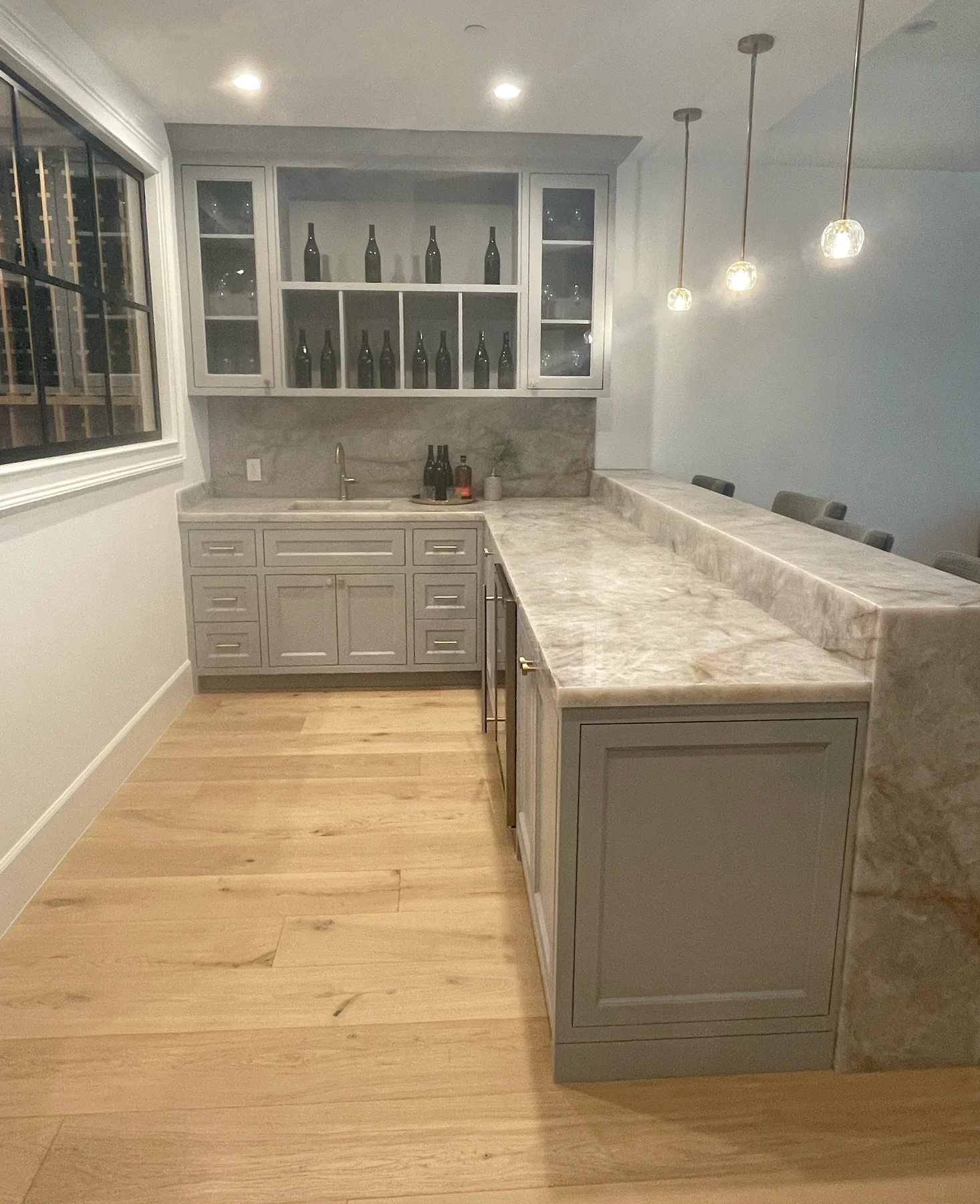 Custom interior remodel